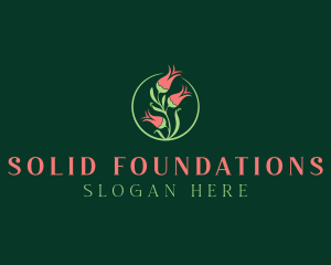 Flower Bud Bloom Garden logo