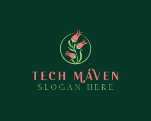 Flower Bud Garden logo design