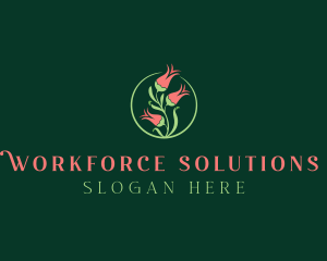 Flower Bud Garden logo design