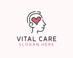 Heart Psychology Mental Health logo