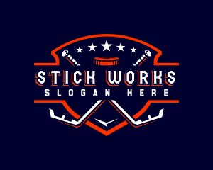 Hockey Team Championship logo design