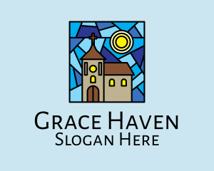 Parish Church Mosaic  logo design