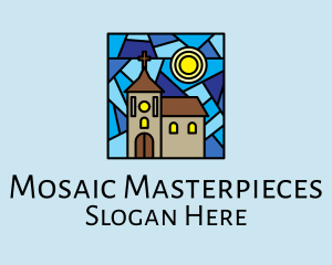 Parish Church Mosaic  logo design