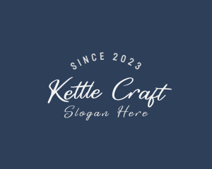 Cursive Business Craft logo design