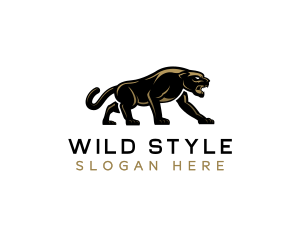 Wild Panther Predator logo design