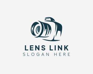 Video Camera Lens logo design