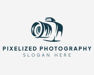 Video Camera Lens logo design