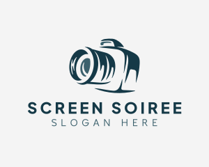 Video Camera Lens logo design