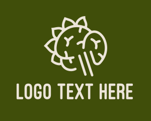 Tree - Brain Flower Counseling logo design