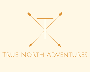 Adventure Hunting Arrow logo design