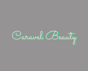 Organic Beauty Wordmark  logo design