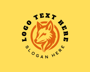 Wildlife Fox Animal logo