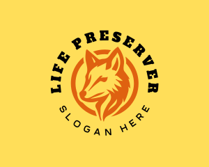 Wildlife Fox Animal logo design