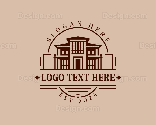 Residential House Architecture Logo