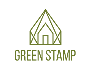 Green Builder Residence  logo design