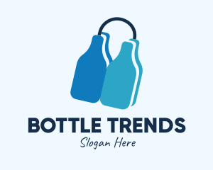 Blue Keychain Bottles logo