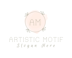 Makeup Artist Watercolor logo design