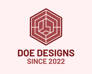 Interior Design Pattern logo design