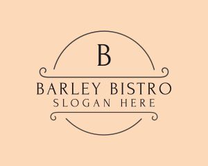 Elegant Bistro Bar logo design