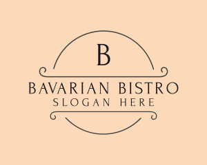 Elegant Bistro Bar logo design