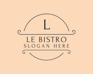 Elegant Bistro Bar logo design