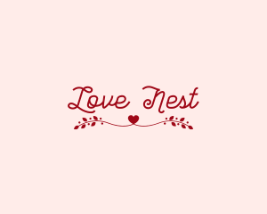 Romantic Heart Valentine logo