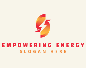 Lightning Bolt Energy logo design