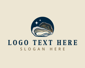 Oyster Seafood Shell logo