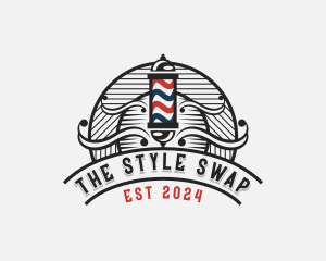 Barbershop Grooming Styling logo design