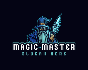 Magician Wizard Staff  logo