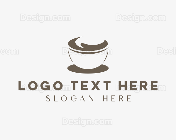 Abstract Coffee Cup Cafe Logo