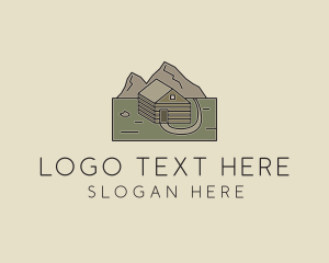 Outdoor Mountain Cabin  logo