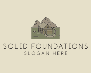 Outdoor Mountain Cabin  logo