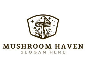 Mushroom Plant Sparkle logo