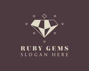 Crystal Gem Jewelry logo design