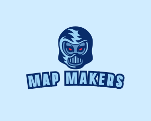 Mask Helmet Avatar logo design