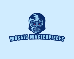 Mask Helmet Avatar logo design