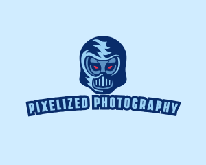 Mask Helmet Avatar logo design