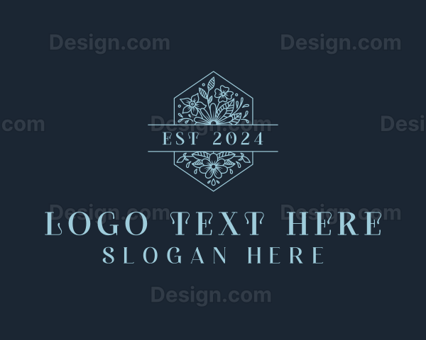 Elegant Floral Boutique Logo