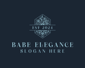 Elegant Floral Boutique logo design