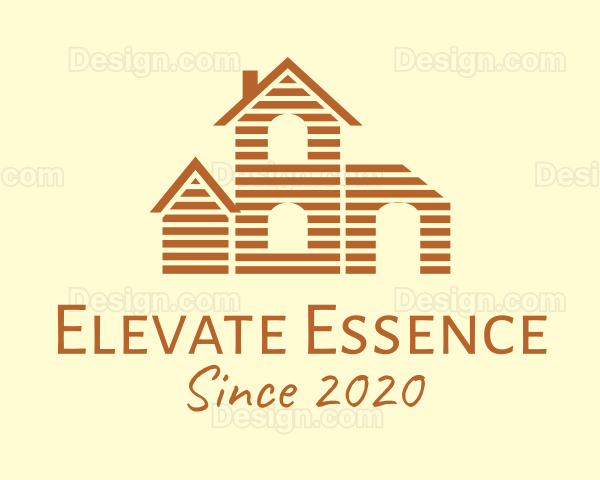Real Estate Mansion Logo
