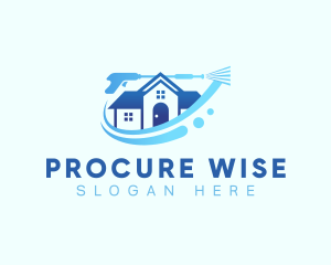 Cleaning Residential Pressure Wash Logo