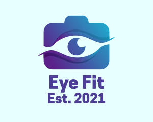 Eye Camera Photography logo design