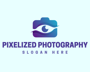 Eye Camera Photography logo design