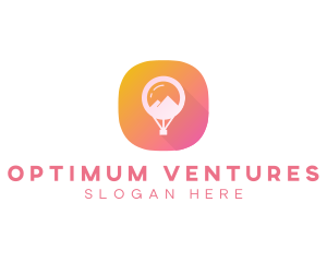 Mountain View App logo design