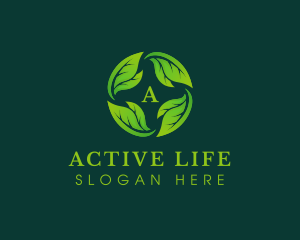 Herbal Leaves Planting logo