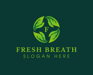 Herbal Leaves Planting logo design