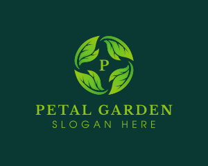 Herbal Leaves Planting logo design