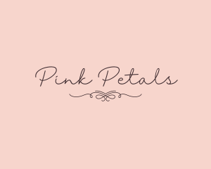 Elegant Feminine Script logo design