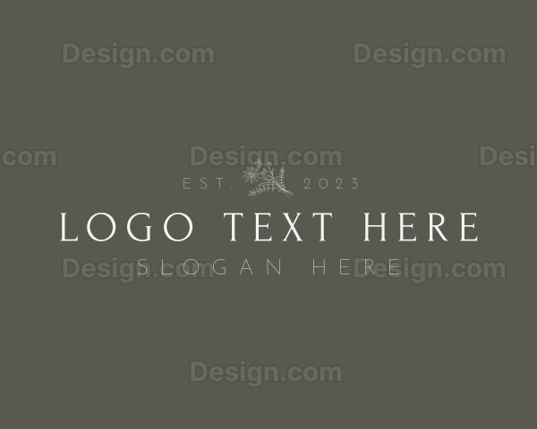 Elegant Classy Business Logo